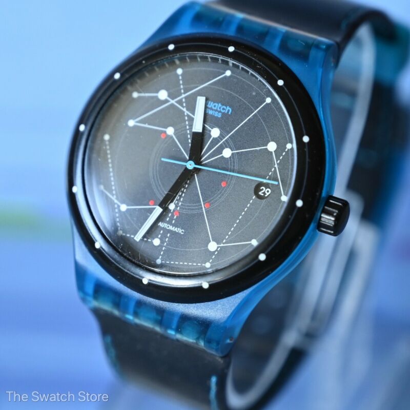 Swatch Sistem51 Blue (SUTS401)