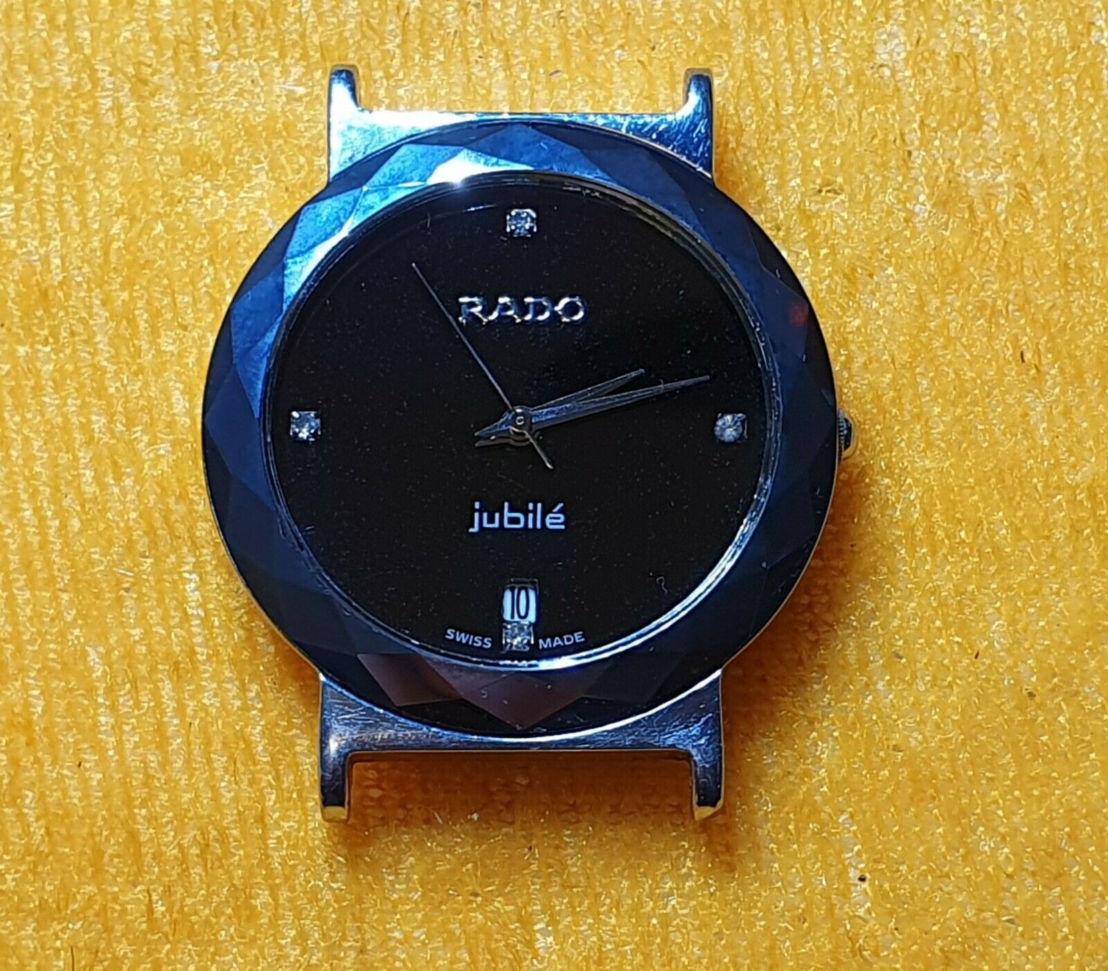 Rado Diastar Jubile Watch with Diamonds - Date Ceramic