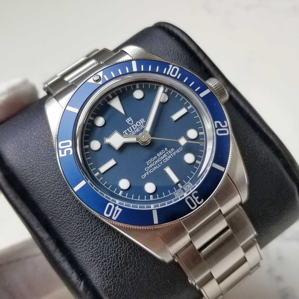 FS NEW Tudor Black Bay 58 Blue Dial Bezel 79030B 39mm Full set