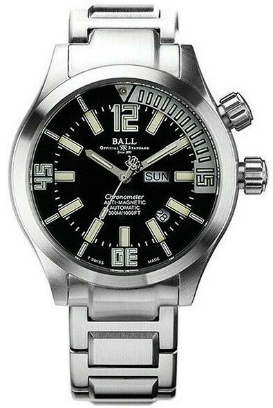 Ball Engineer Master II Diver Chronometer Auto COSC Black Dial