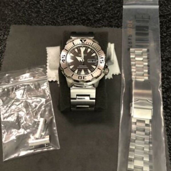 Seiko “Monster” SRP307 With Strapcode Hexad Oyster WatchCharts