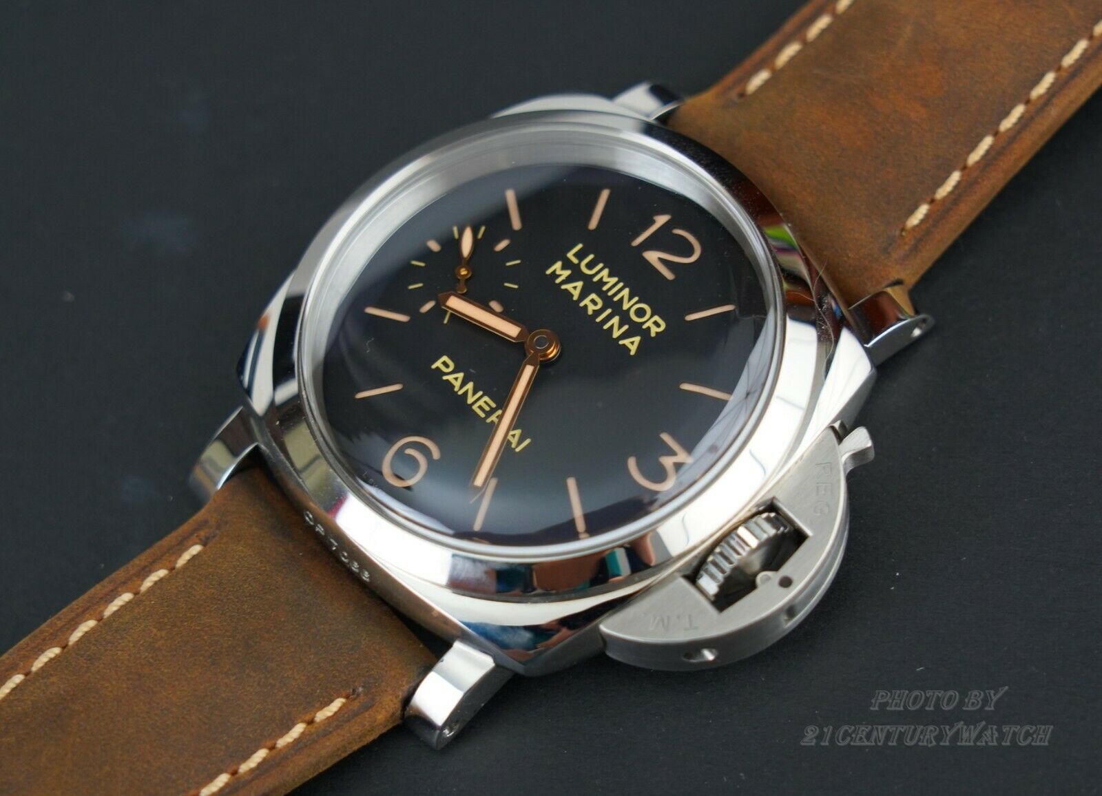 Panerai Luminor 1950 Pam 422 Mens Watch 47mm Power Reserve 3 days