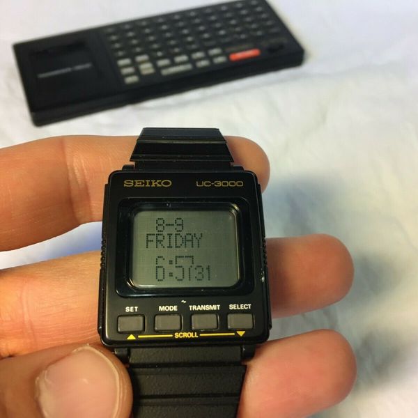 SEIKO UC-2000 . UC-3000 . UC-3100. セット Seiko UC-3000 & UC-3100 Wrist Computer Vintage Digital Watch