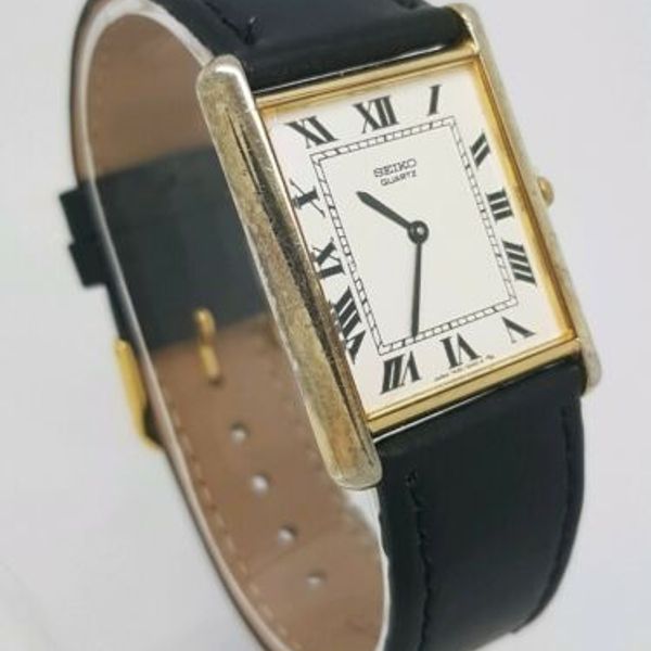 Rare Vintage Men`s Seiko 7430-5209 Gold Plated Quartz Watch *New Battery* |  WatchCharts