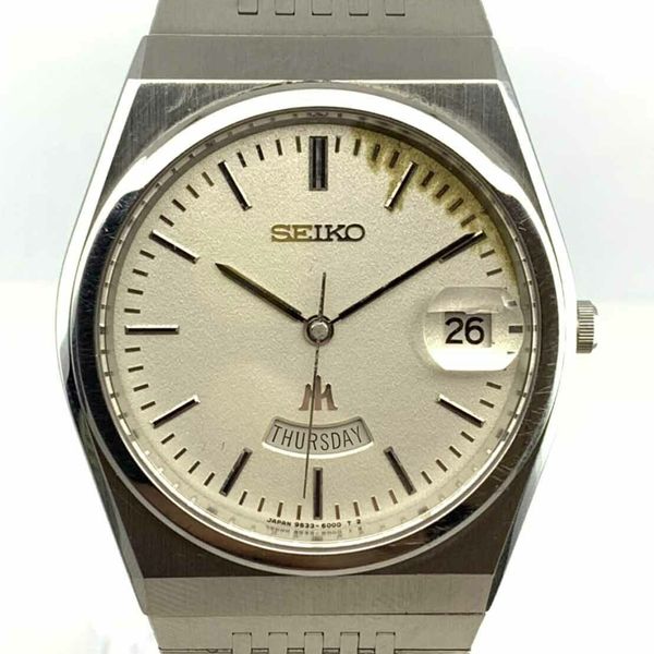 電池新品 稼働品 セイコー マジェスタ 9533-6000 クォーツ デイデイト 電池新品 稼働品 セイコー マジェスタ 9533-6000 クォーツ