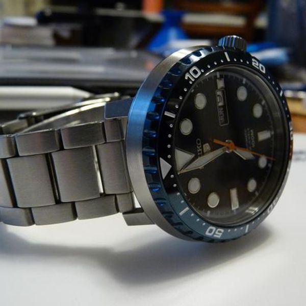 FS SEIKO BOTTLECAP WATCH WITH DARK BLUE DIAL SRPC63K1 WatchCharts
