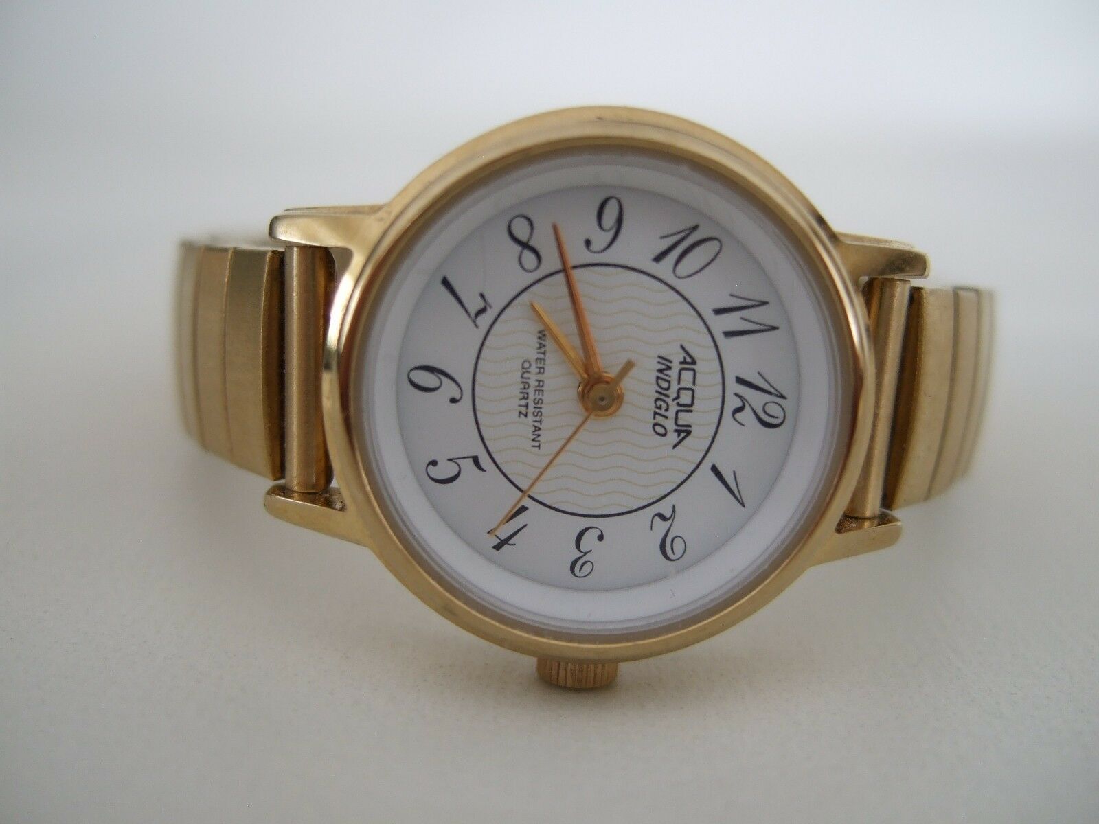 acqua indiglo women's watch