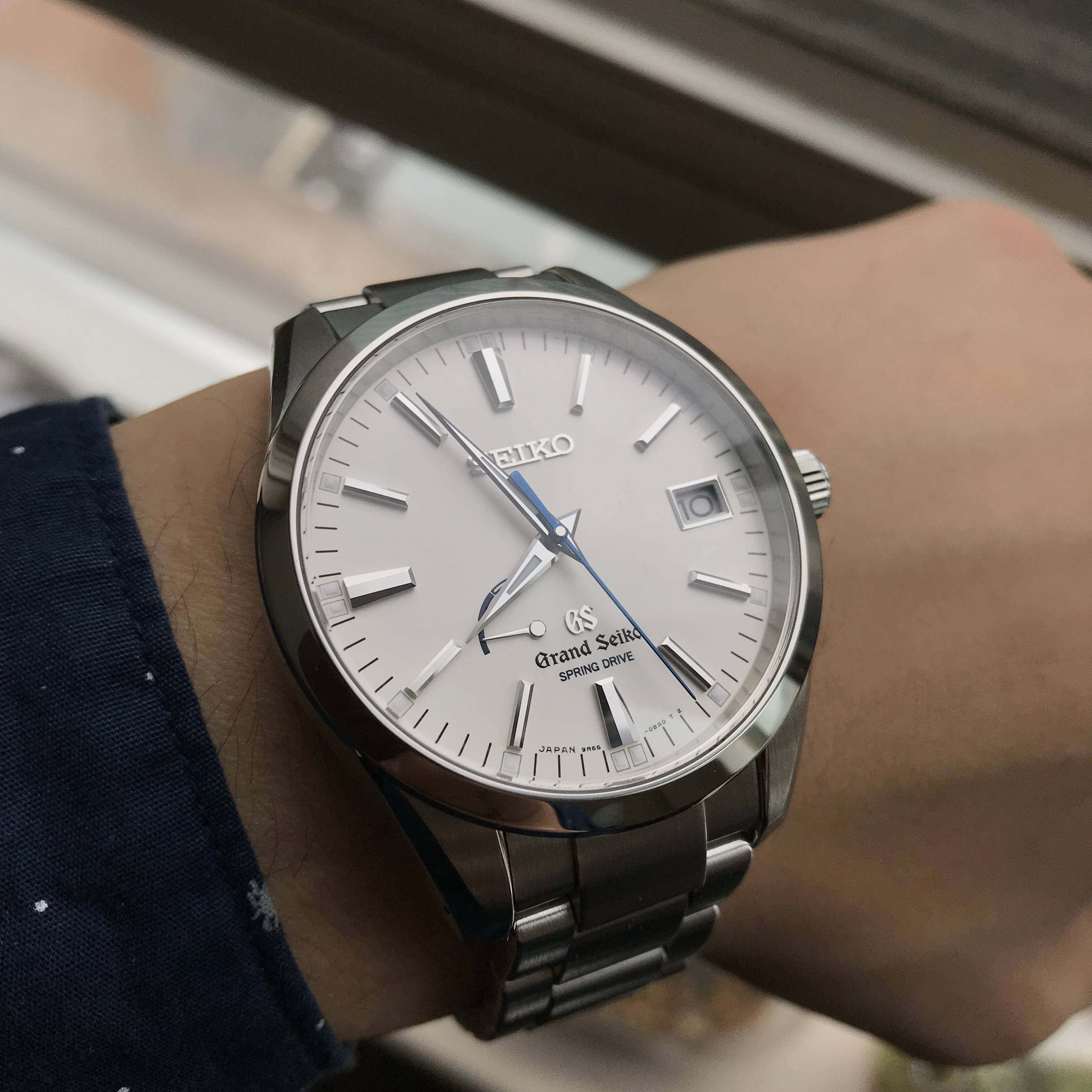 WTS Grand Seiko Spring Drive SBGA099 WatchCharts