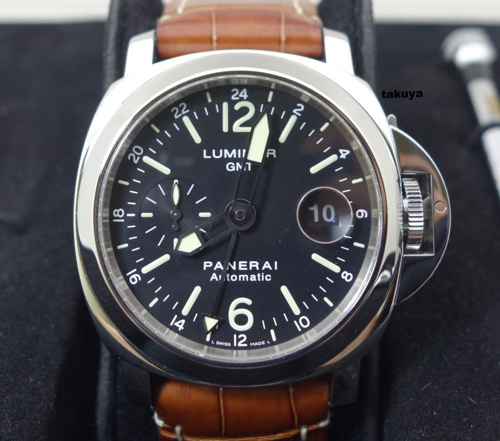 FSOT RARE Panerai PAM 237 H LUMINOR GMT BRAD PITT GHOST EDITION