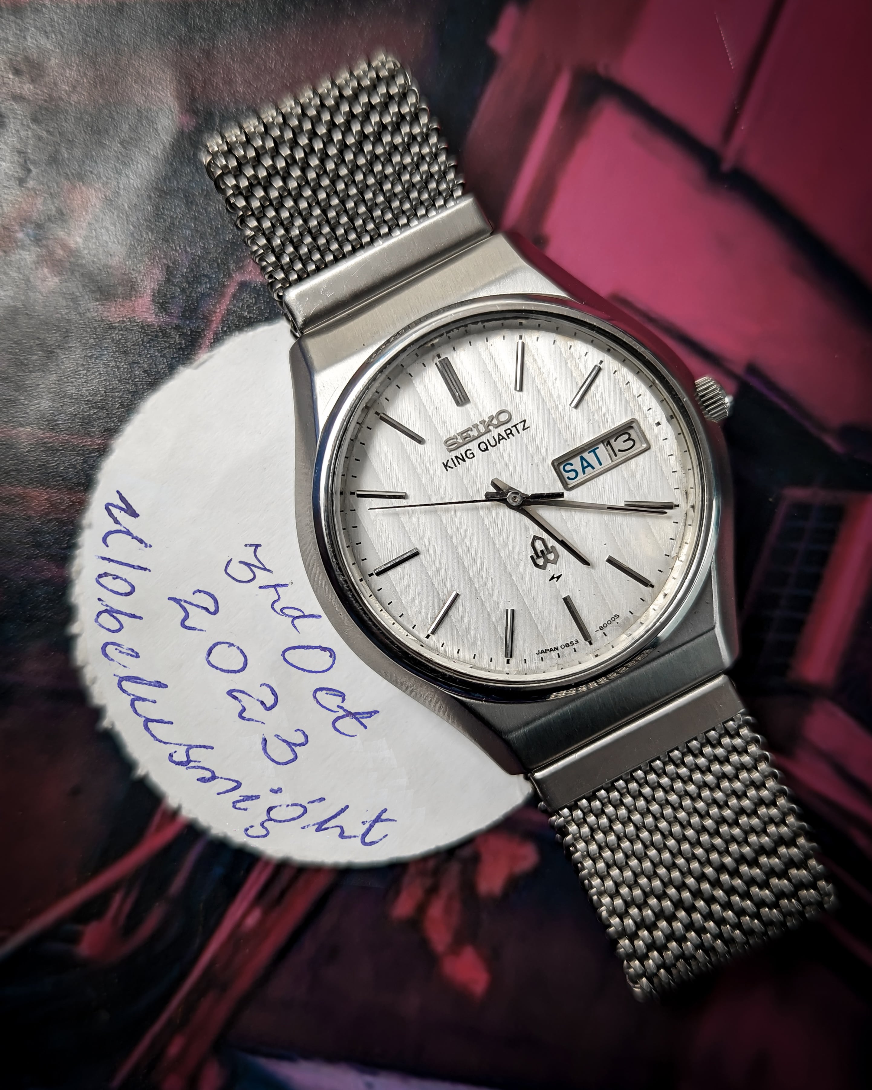 WTS] Vintage ???? Seiko King Quartz ????- 0853-8001