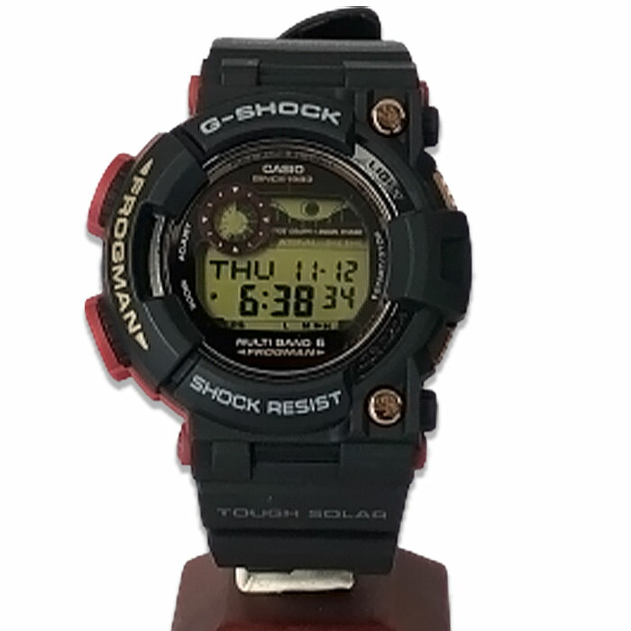 Used tomorrow music correspondence] Casio G-Shock Frogman MULTIBAND6 MAGMA  OCEAN limited model 200m waterproof solar radio clock men's watch  GWF-1035F-1JR | WatchCharts Marketplace