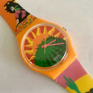 Swatch 1994 Tequila Go102 34mm Vintage Watchcharts