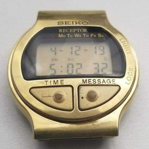 RARE,UNIQUE Vintage Watch SEIKO RECEPTOR MA52-4A00. No band. | WatchCharts