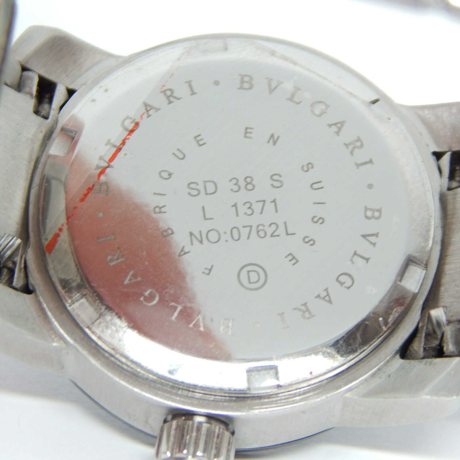 Bvlgari watch clearance no 0762m