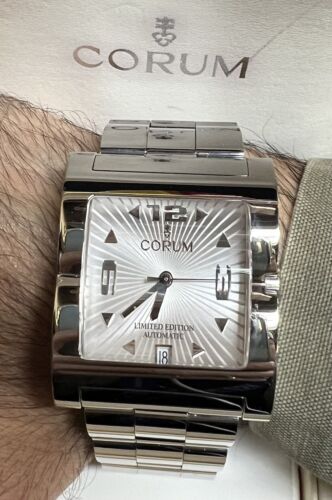 PRISTINE CORUM Severus Stainless Steel Automatic Swiss Limited Ed