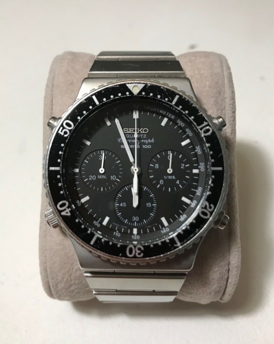 Seiko speedmaster 7A287040 sports 100 chronograph vintage all original