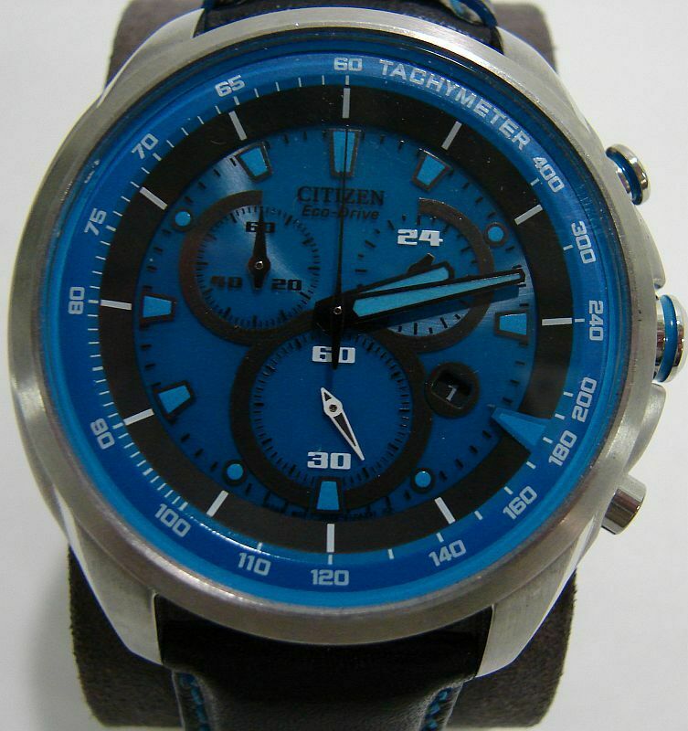 Citizen Eco-Drive GN-4W-S H504-S085951 Tachymeter Blue Watch