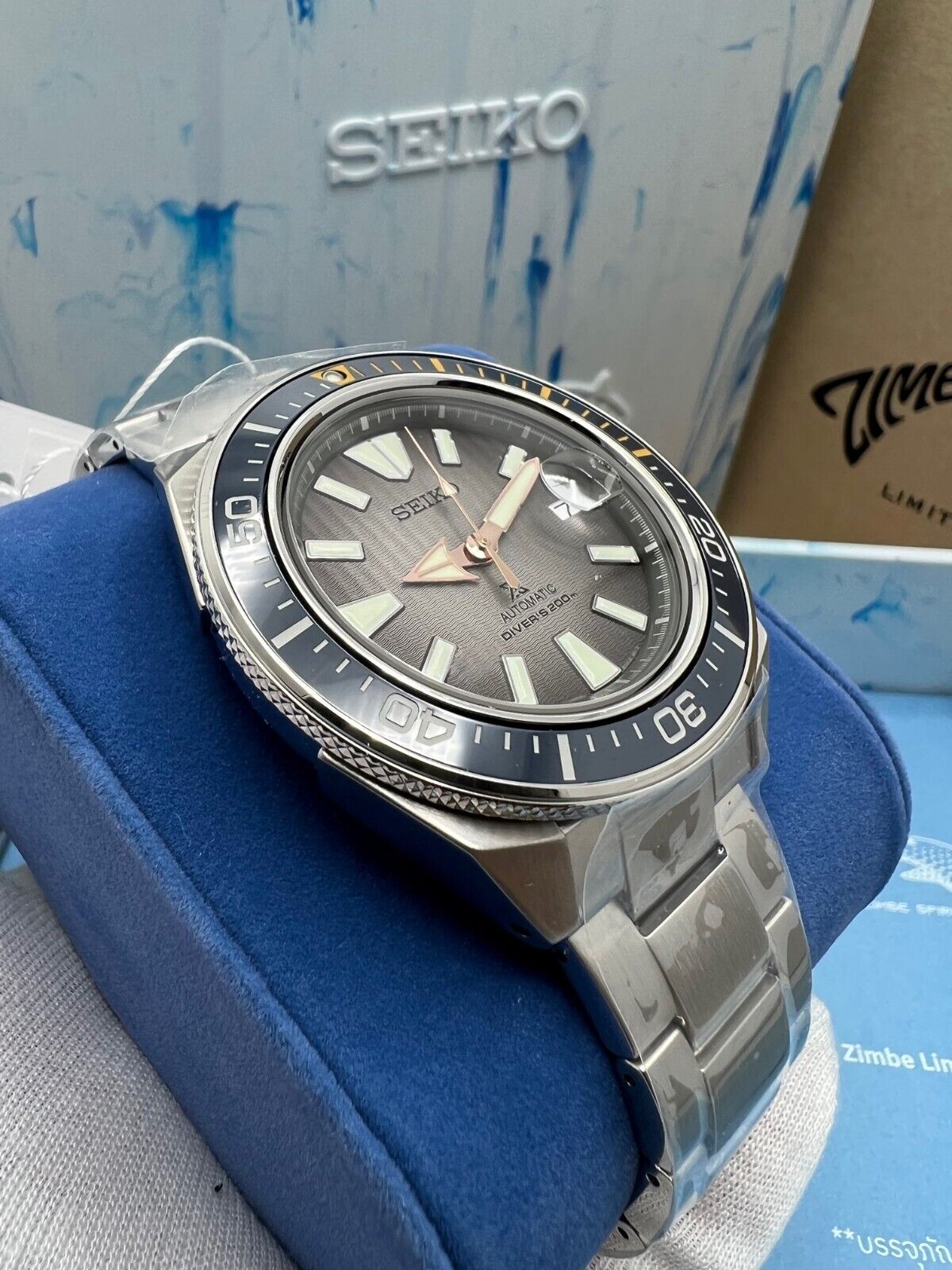 Seiko Samurai Zimbe 17 SRPJ29K Limited Edition 1000pcs