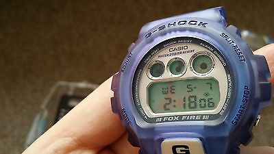 RARE CASIO G-SHOCK DW 6900 W.C.C.S Manta Ray Purple Jelly