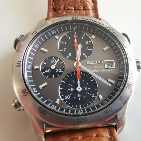 Seiko 7T52 6A00 1/100 Chronograph | WatchCharts Marketplace