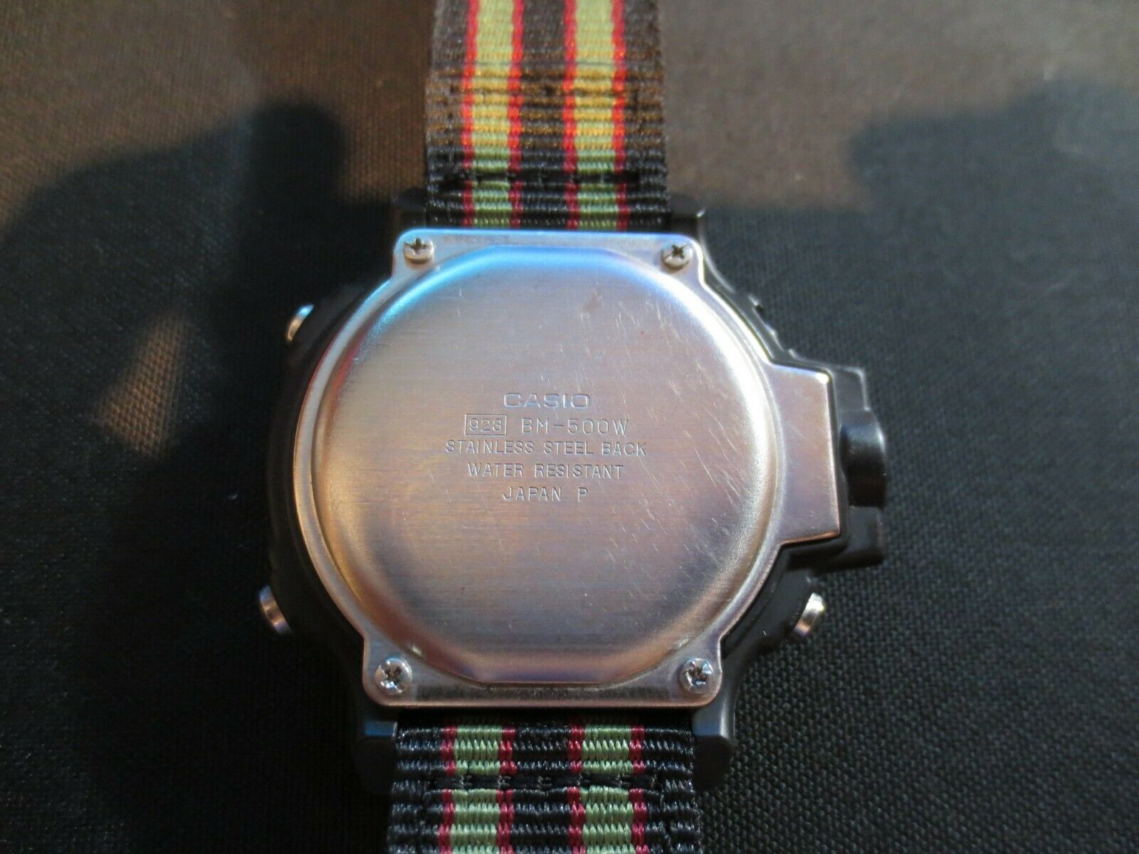 Rare Casio BM-500W 923 Weather Station Barometer Quartz Digital Men's Watch