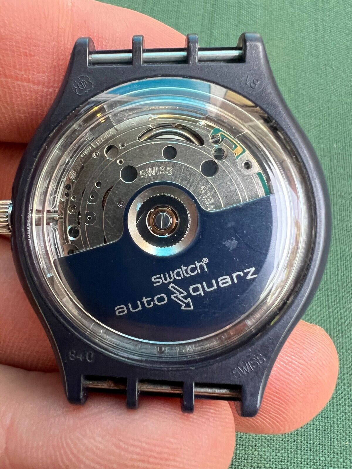 Vintage 1997 Swatch Autoquartz ATOM STS400A very rare 