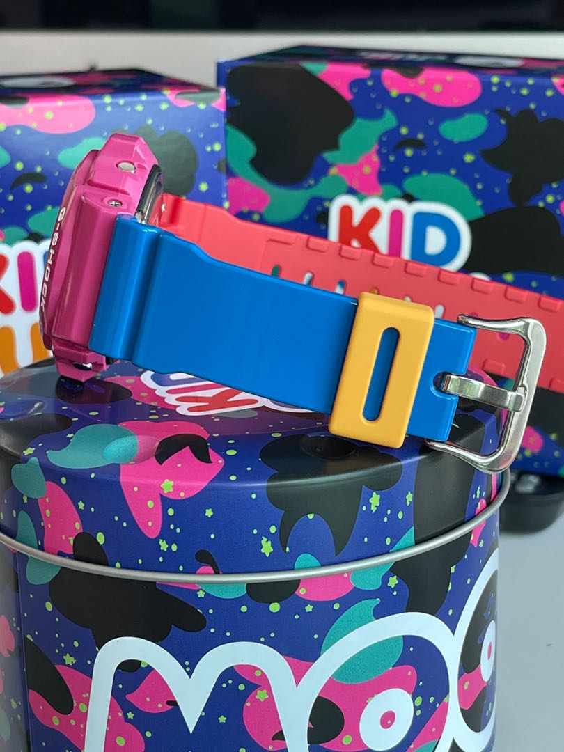 RARE LIMITED EDITION A BATHING APE ( BAPE ) x G-SHOCK X KID CUDI