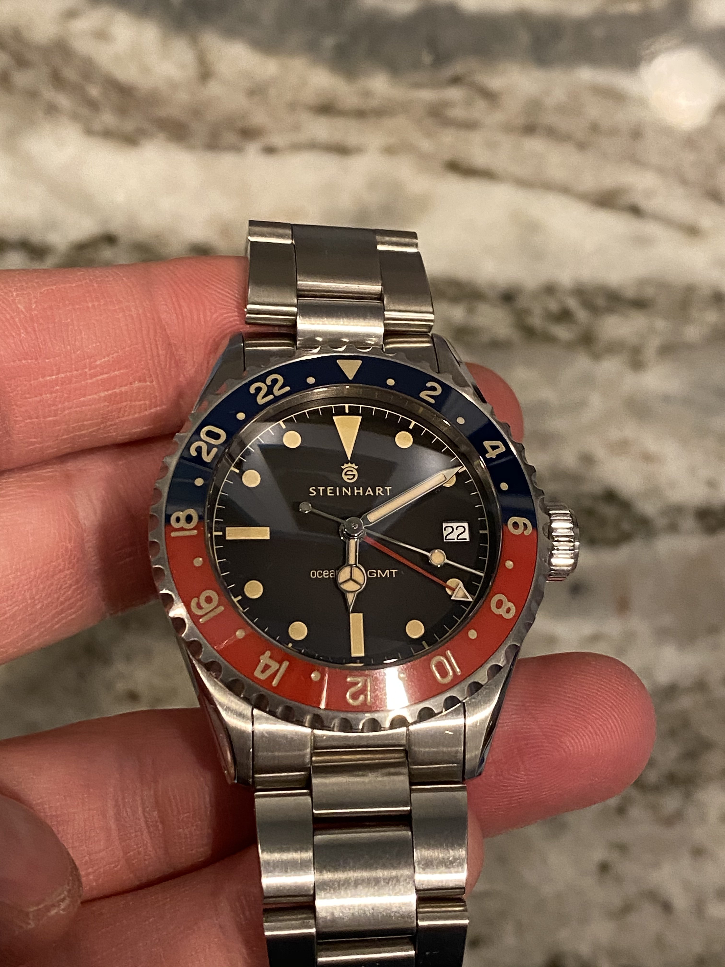 Steinhart ocean 39 vintage clearance gmt premium