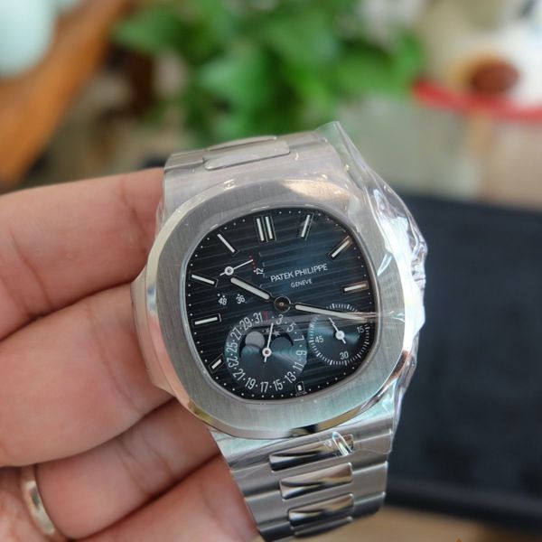 Patek Philippe Nautilus Moonphase Steel Tiffany Blue Dial 5712/1A-001 (2019)