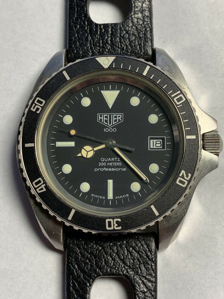 Pre Tag Heuer 980.006L Divers Watch 42mm Case Jumbo Boxed