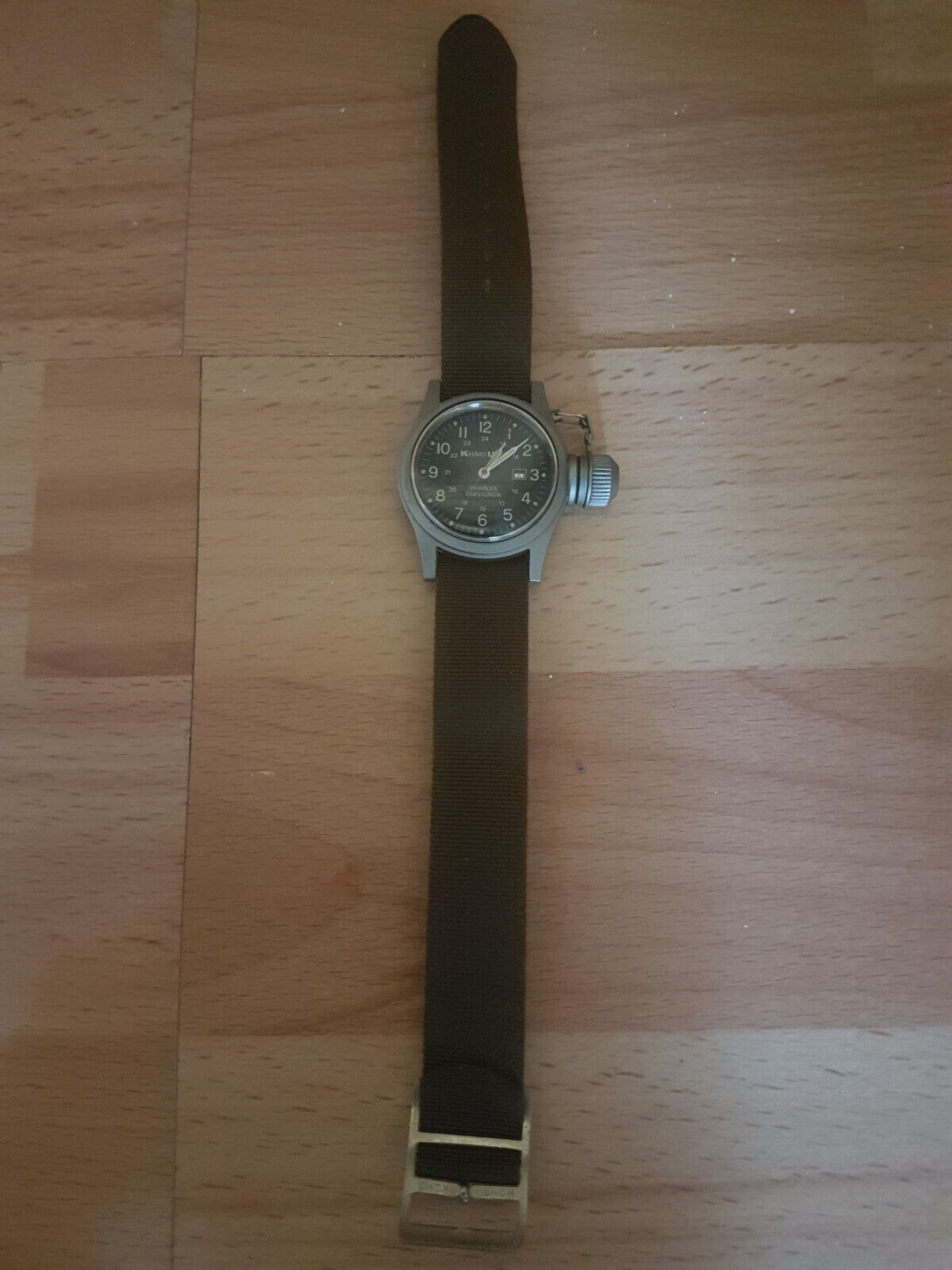 Montre Militaire Ancien CHARLES CHEVIGNON Vintage Ann e 1987