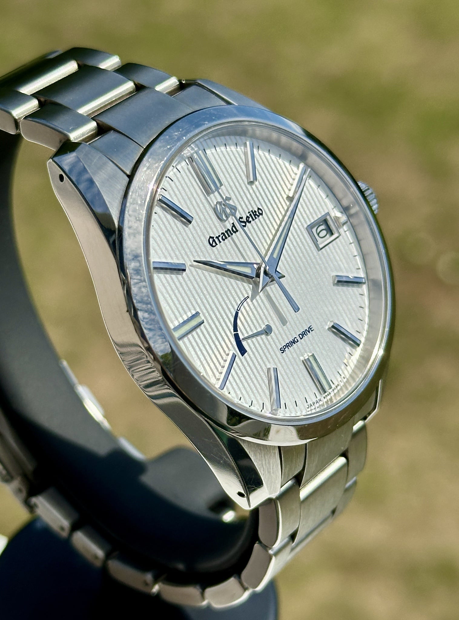 WTS] Discontinued Grand Seiko SBGA347 40mm Titanium Teak Dial