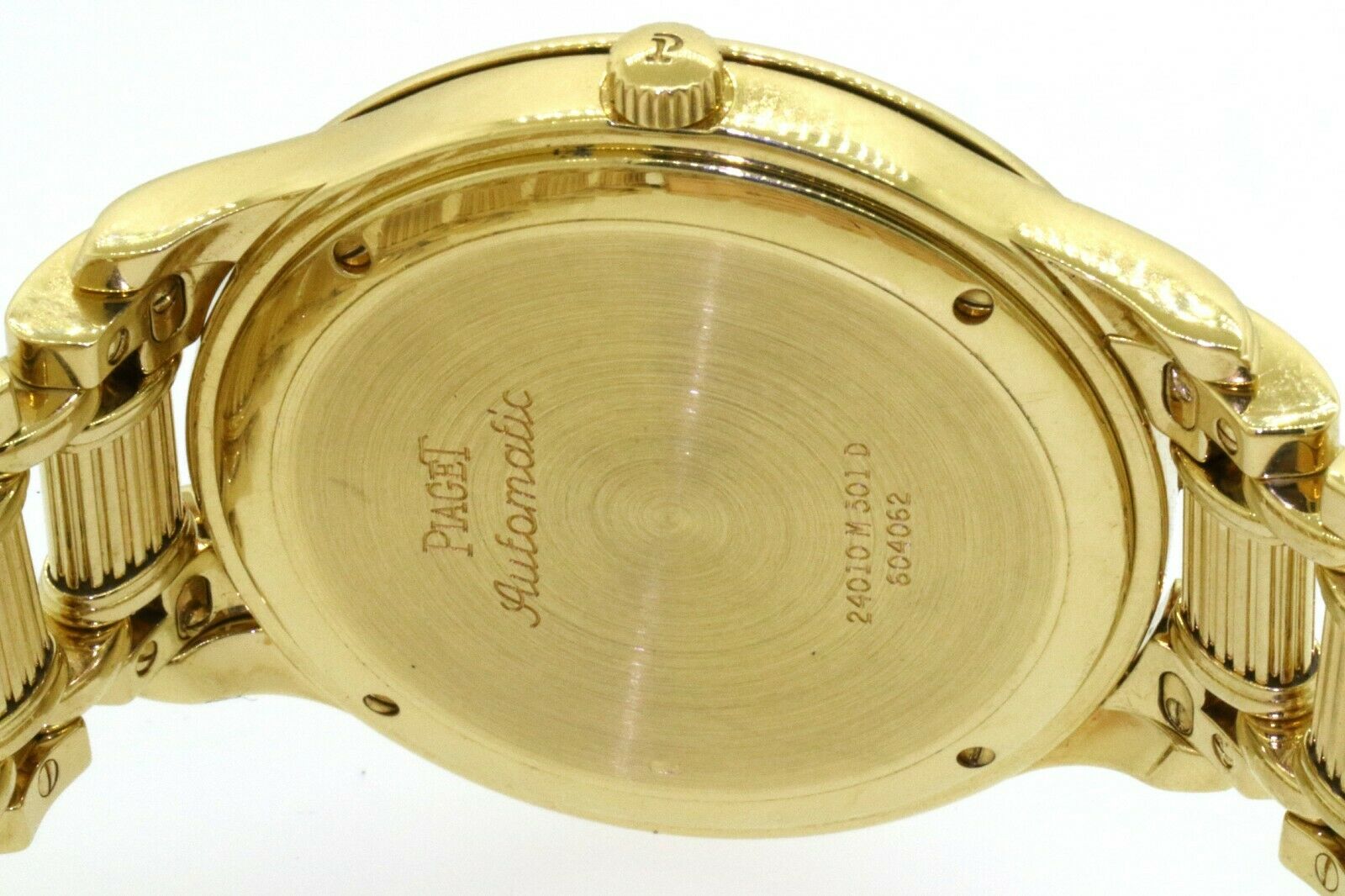 Piaget Polo 24010 heavy 18K gold amazing automatic men s watch w