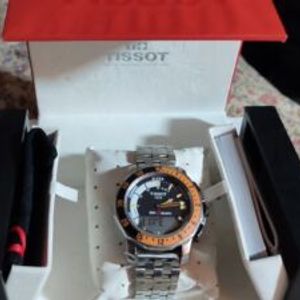 RARE TISSOT SEA TOUCH MENS WATERPROOF DIGITAL/ANALOGUE WATCH MODEL