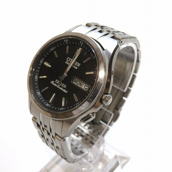 Citizen Exceed Eco-Drive Watch H100-T010164 Radio Solar Watch