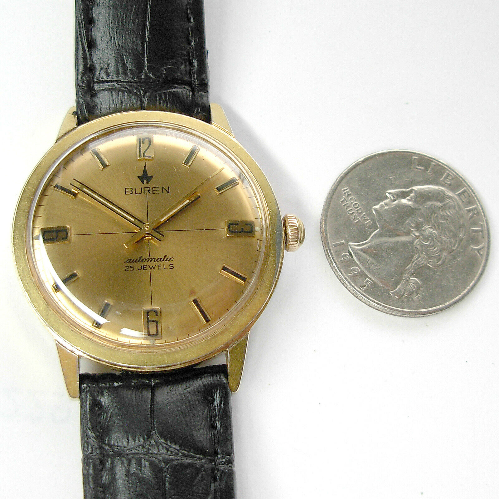 Vintage BUREN AUTOMATIC 25 Jewels, High Quality SWISS Brand
