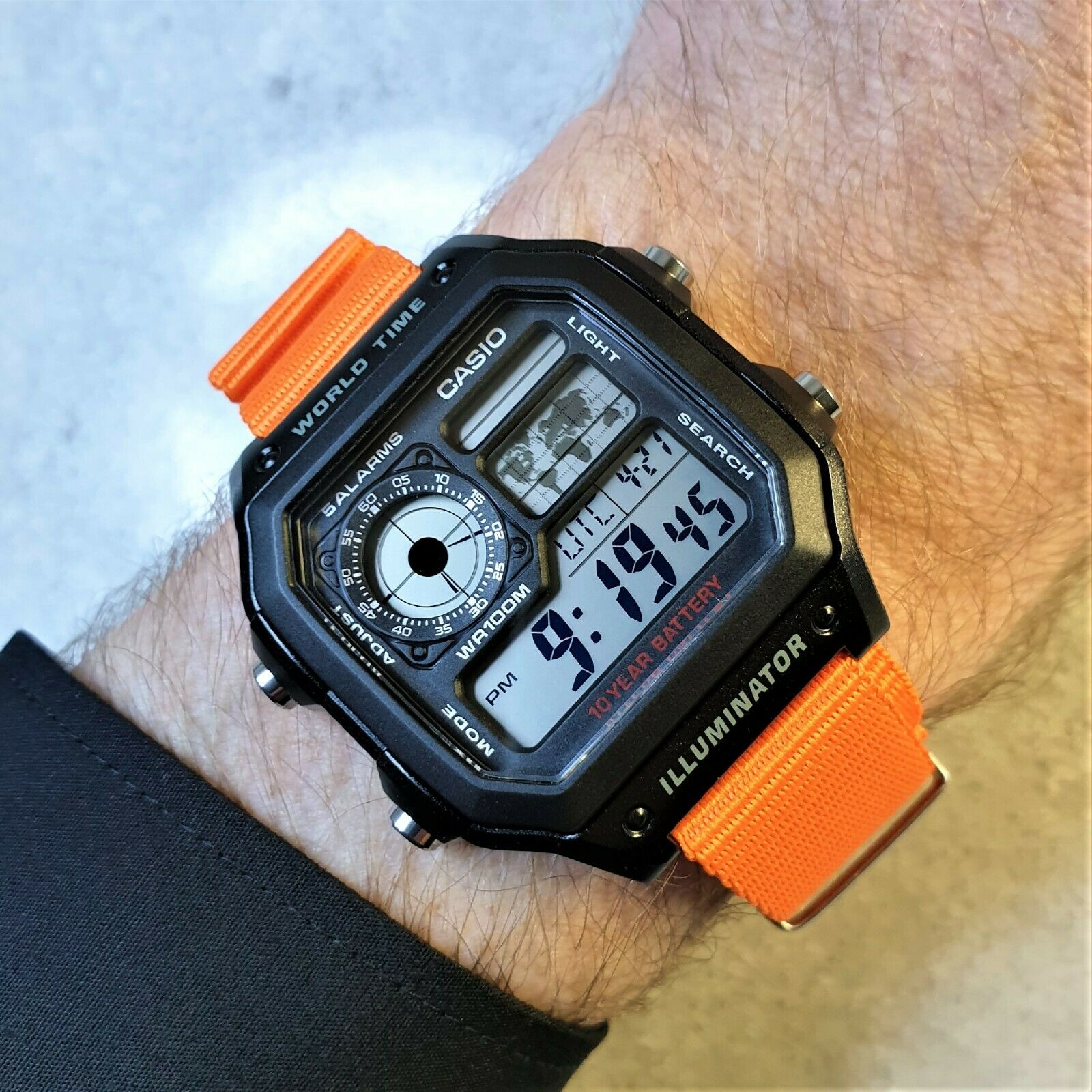 Casio on nato on sale