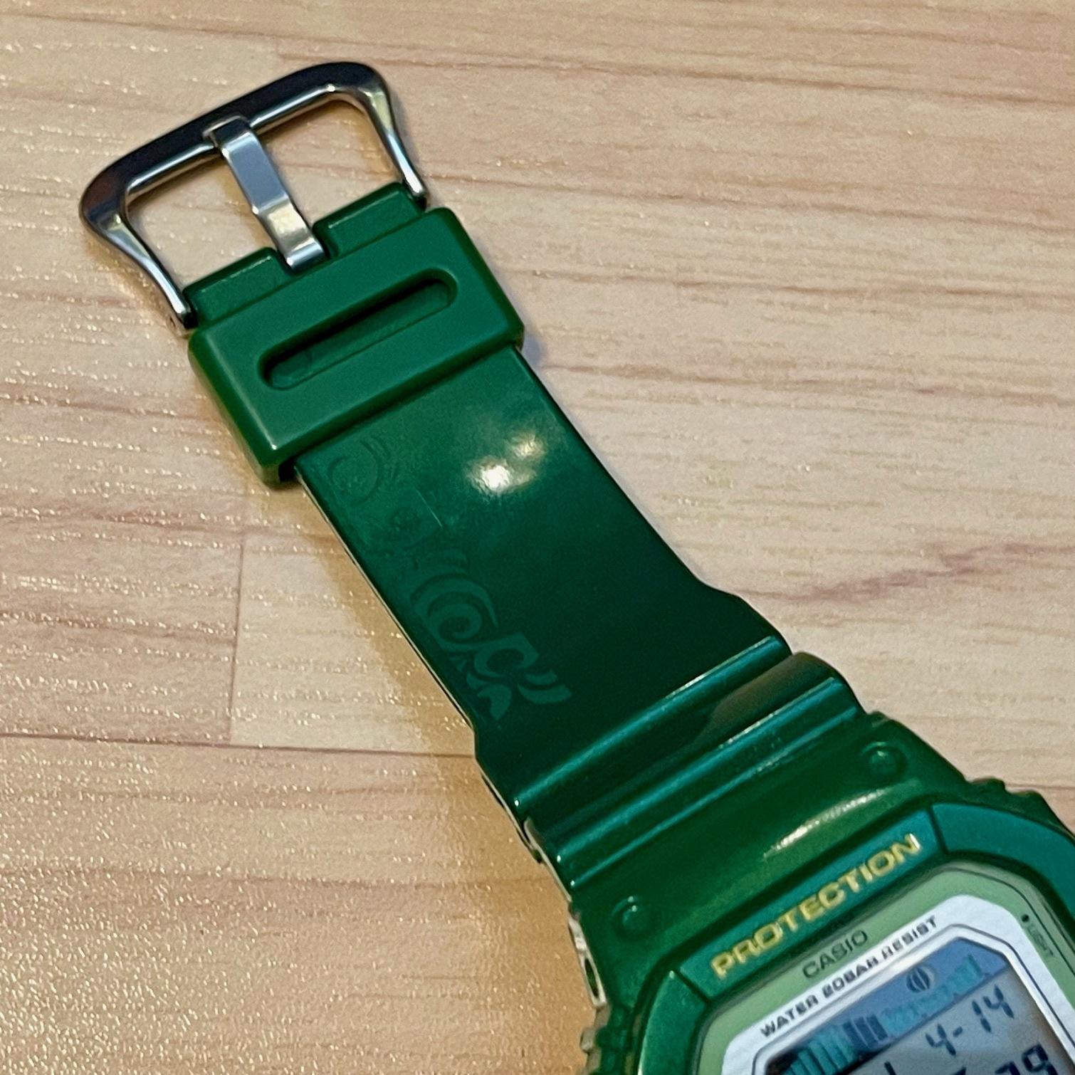 WTS] Casio G-Shock GLX-5600A-3 G-Lide Square Green Tide & Moon