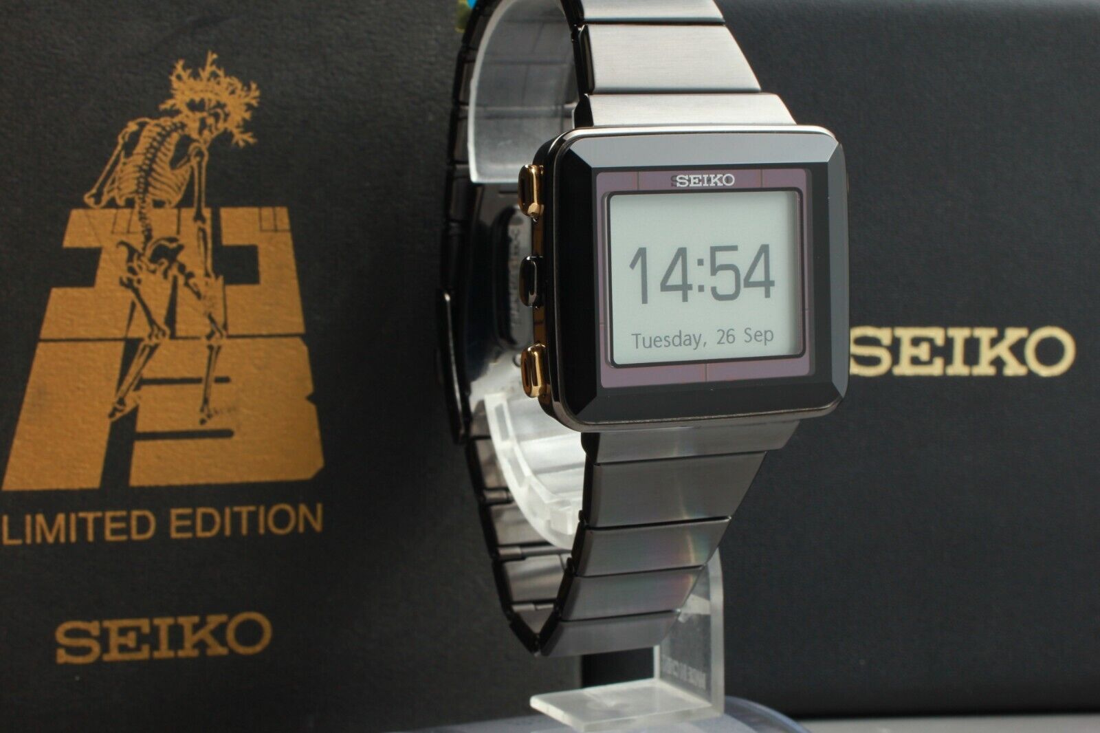 希少 SEIKO ゴルゴ13 電波ソーラー SBPA011 S771-0AC0 SEIKO SPIRIT Golgo 13 SBPA011 S771-0AC0 Limited Men's Watch