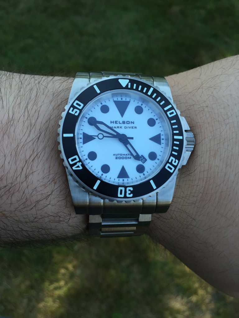 Helson shark clearance diver 45 review