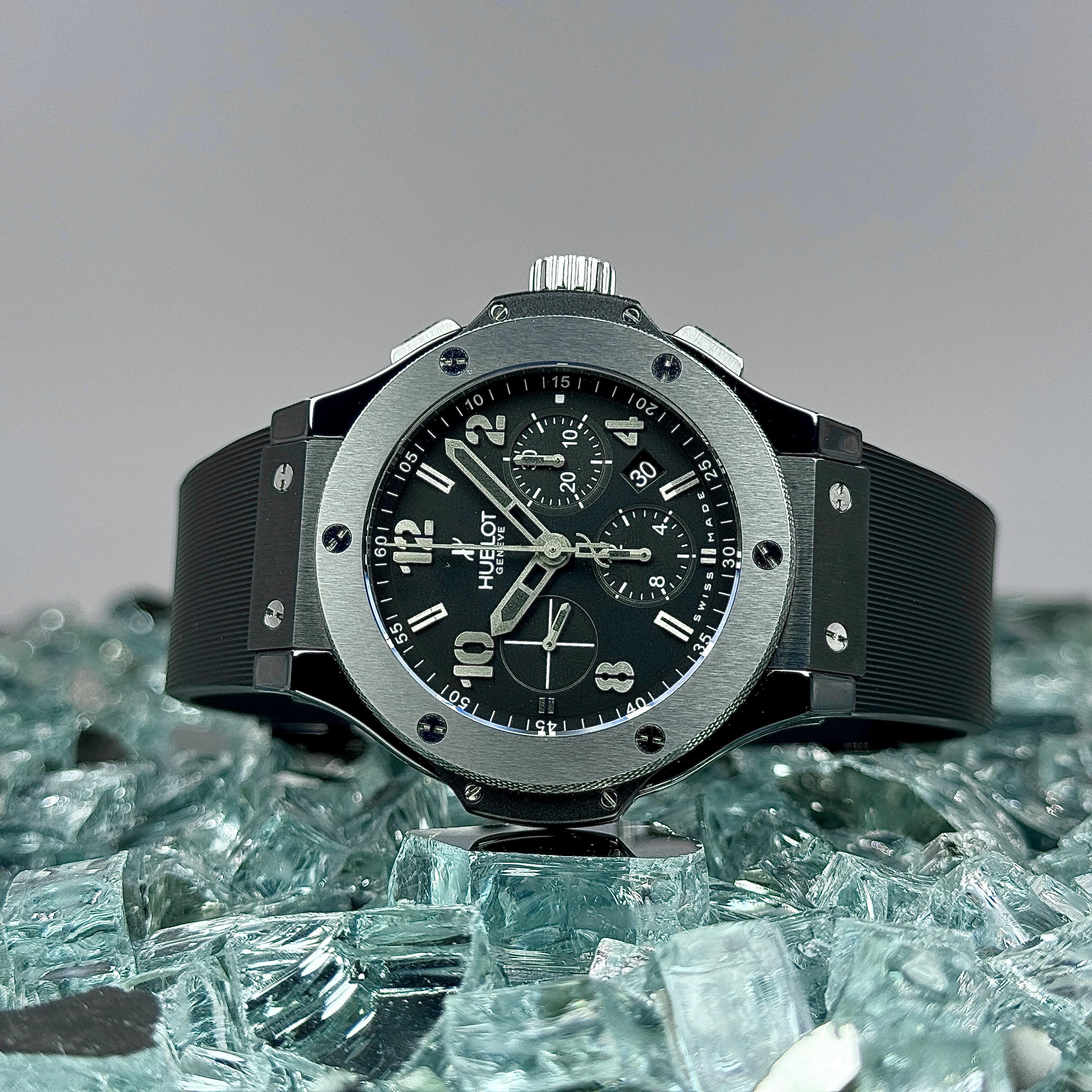 RUBBER STRAP FOR HUBLOT BIG BANG 44MM - ARCTIC WHITE – Horus Straps