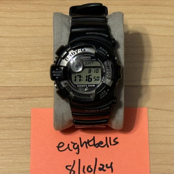 G-SHOCK baby−G FROGMAN BGW−100 Vintage Casio Digital Watch Bgw-100 Baby G G-shock 200m