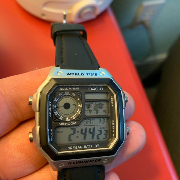 [WTS] Casio World Time with Awesome Hadley Roma Rubber Strap Plus ...