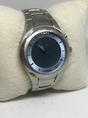 Fossil JR8622 Unisex Stainless Steel Analog Silver Dial