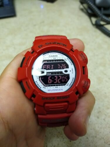 Gshock mudman online red