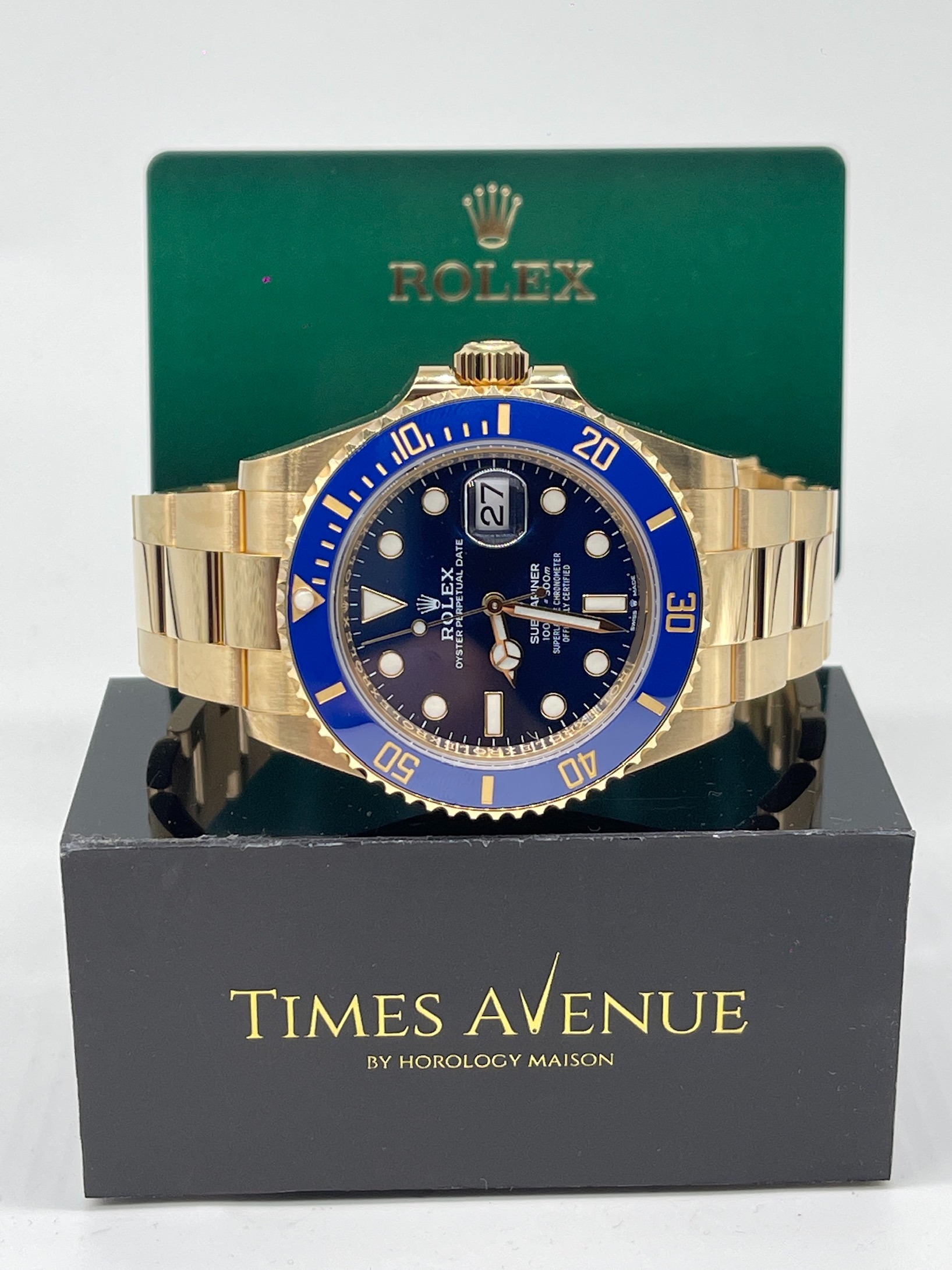 Brand New 2023 Sep Rolex Submariner Date 41mm Full Yellow Gold