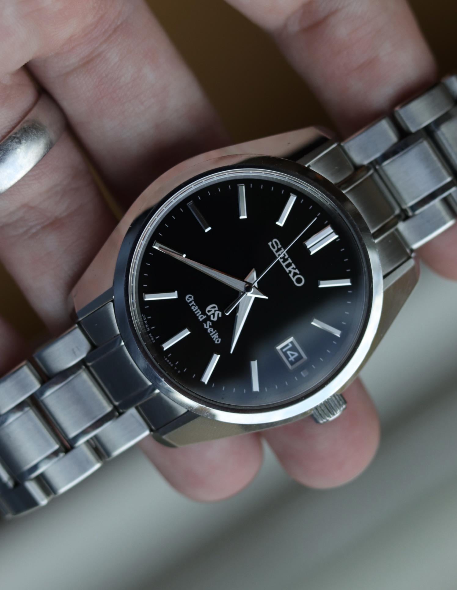 WTS Grand Seiko SBGV007 Black Dial Full Kit WatchCharts