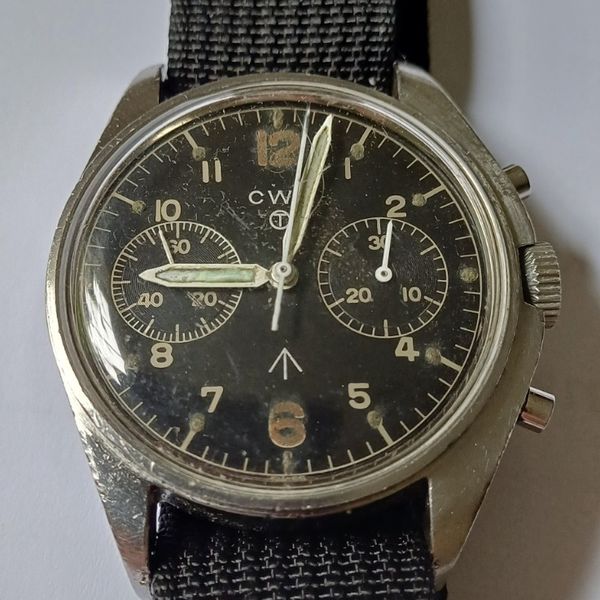CWC RAF issue military chronograph, dated 1977 | WatchCharts Marketplace