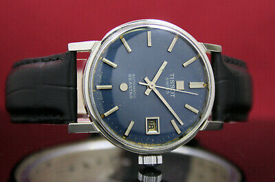 Swiss TISSOT Seastar Automatic Date Mens Steel Vintage Wrist Watch