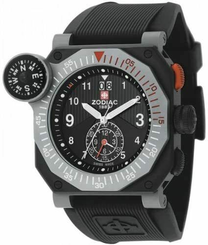 Zodiac Iconic ZMX 01 Men's Quartz Watch ZO8500 w/ Case